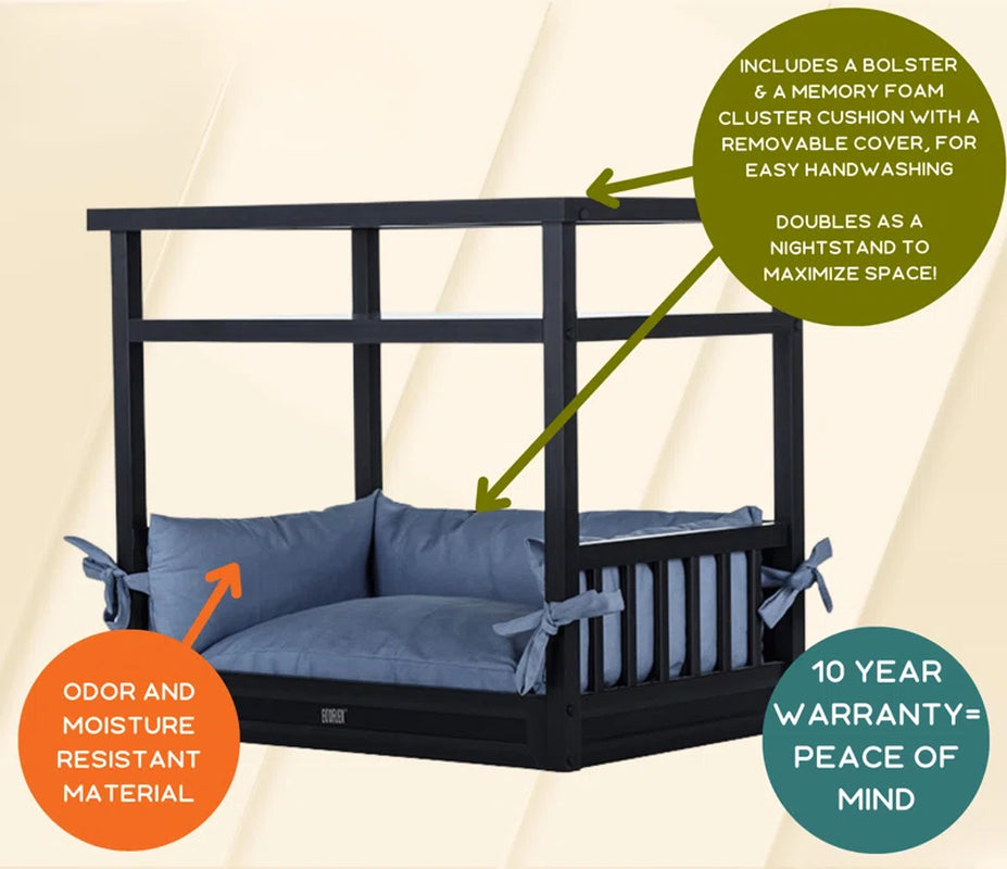 New Age Pet® ECOFLEX® Sherie Dog Bed Nightstand-