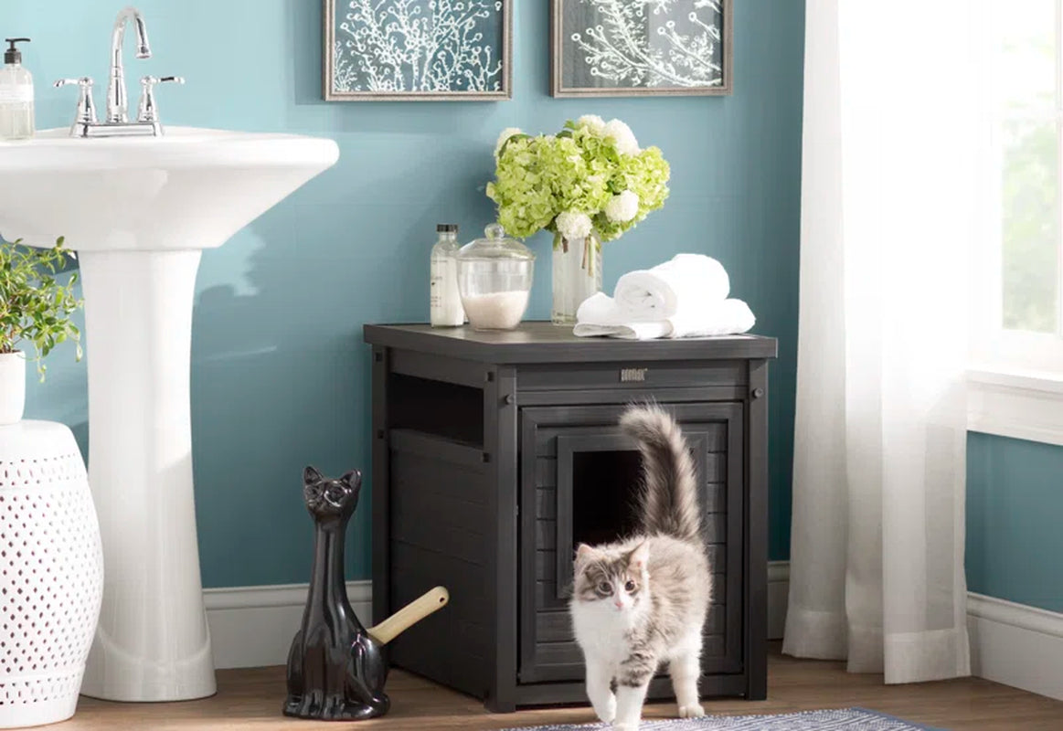 Littell ECOFLEX Litter Box Cover and End Table for Cats