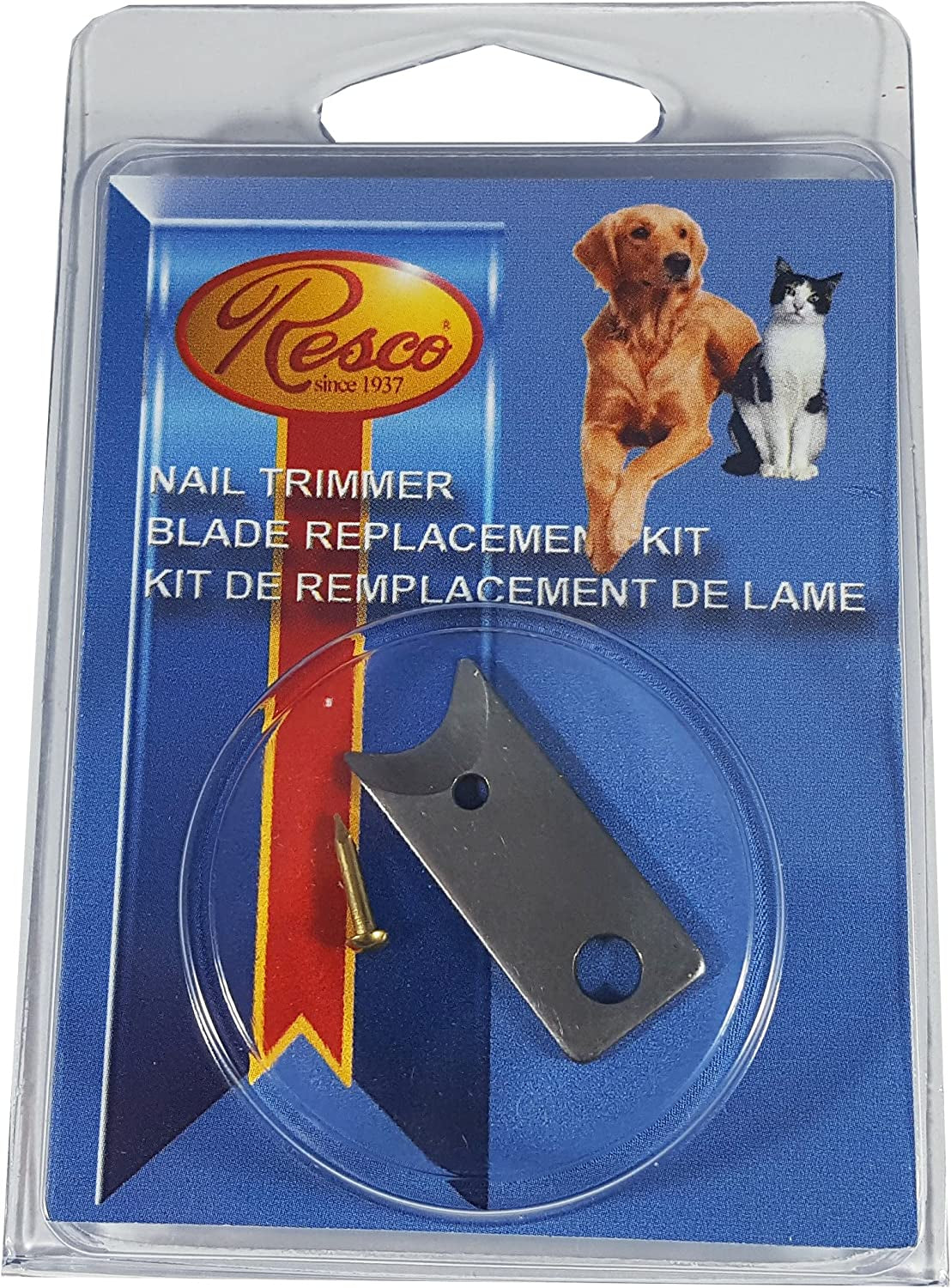 Usa-Made Nail Grooming Kit, Large, Yellow (PF0531)