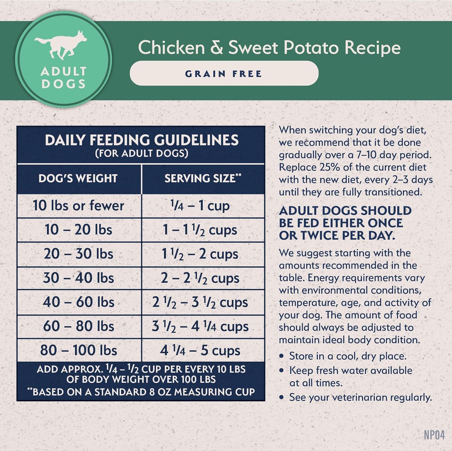Limited Ingredient Adult Grain Free-Dry Dog Food, Chicken & Sweet Potato Recipe, 12 Pound (Pack of 1)