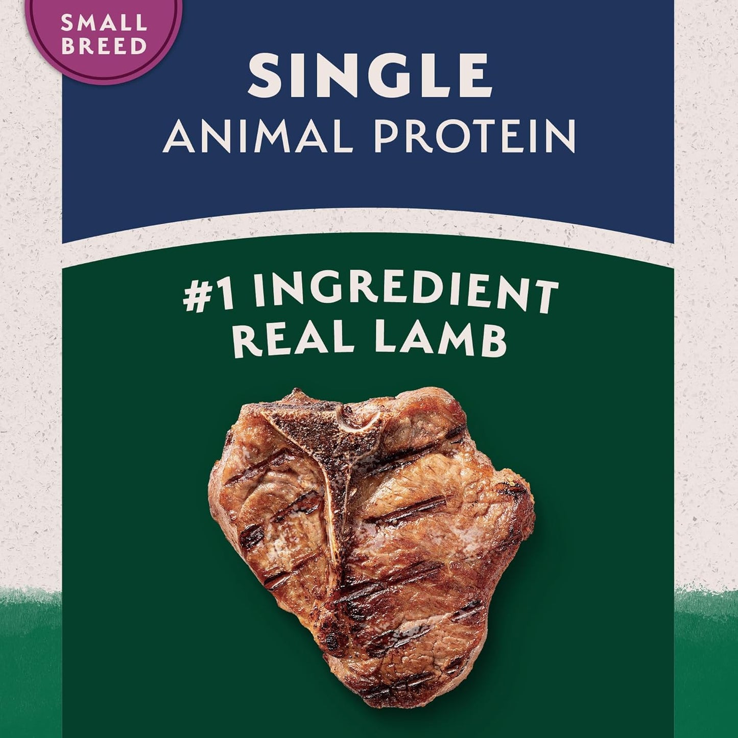 Limited Ingredient Small-Breed Adult Dry Dog Food with Healthy Grains, Lamb & Brown Rice Recipe, 4 Pound (Pack of 1)