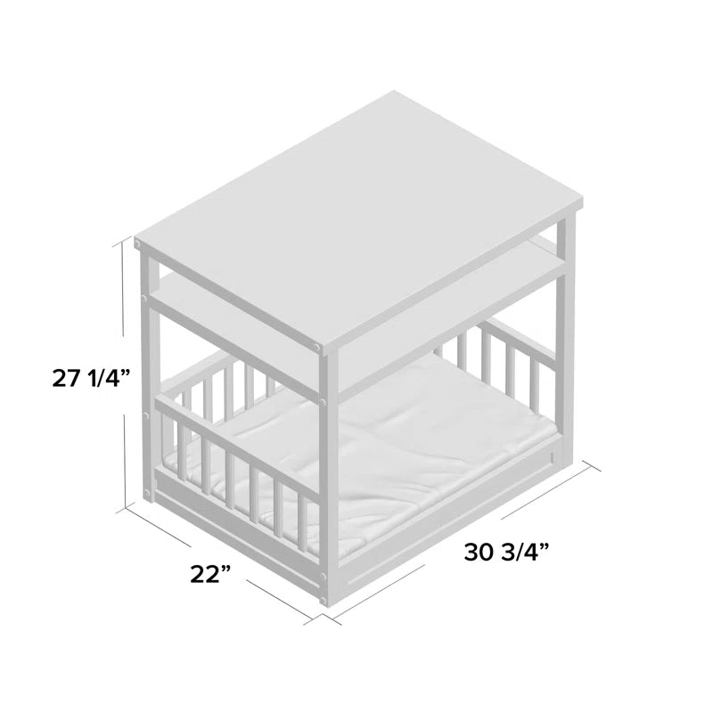 New Age Pet® ECOFLEX® Sherie Dog Bed Nightstand-