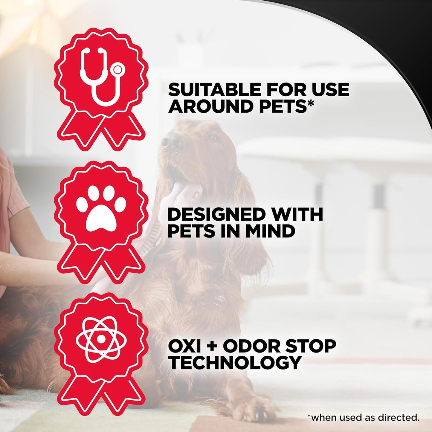 Ultra Pet Odor and Stain Remover Spray – Carpet Cleaner for Cat and Dog Urine and Poop, 32Oz